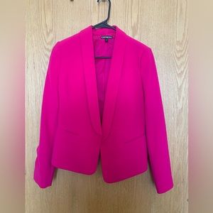 Hot pink EXPRESS blazer